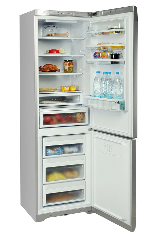 refrigerateur congelateur en bas hotpoint  obs  mbl 2033 cv  ha inox