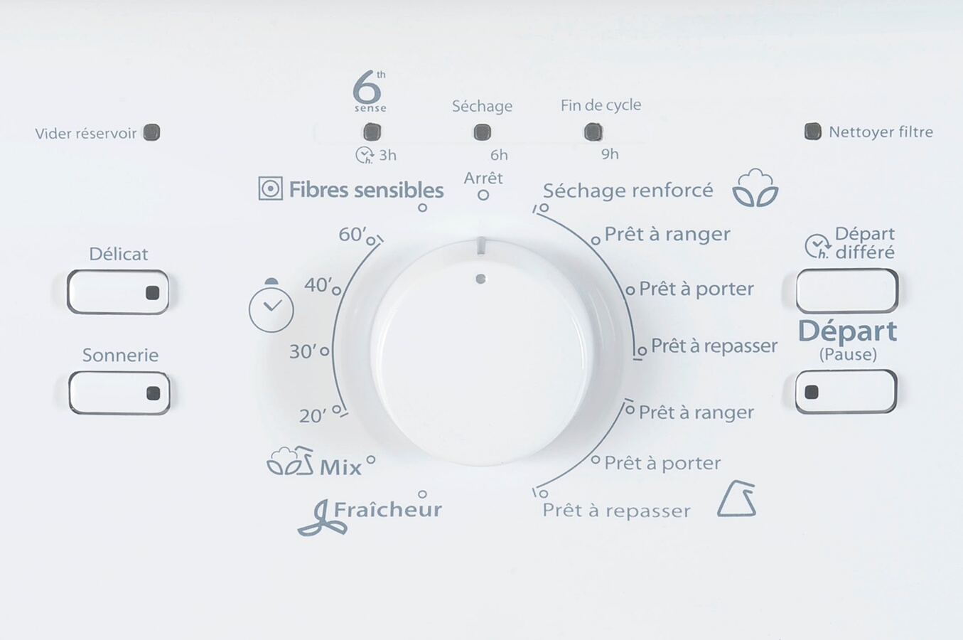 Notice D Utilisation Seche Linge Whirlpool 6ème Sens