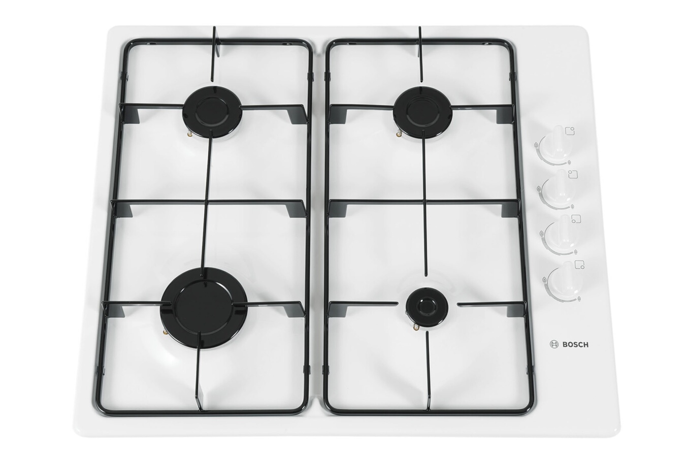 Plaque gaz Bosch PBP612B80E BLANC PBP612B80E (1582224) Darty