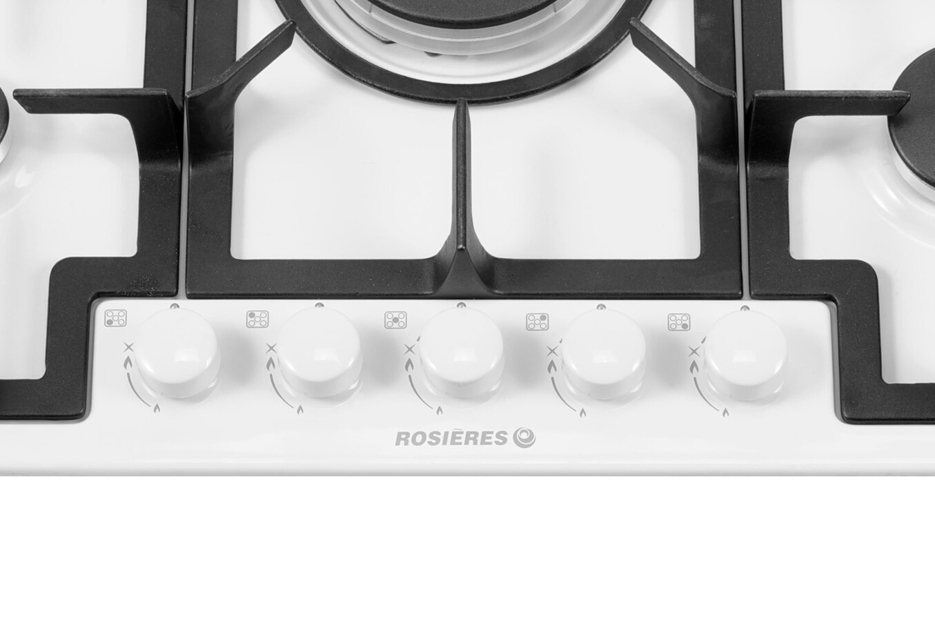 Plaque gaz Rosieres RTG 75 SQFRB BLANC RTG 75 SQFRB (3326691) Darty