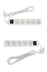 Temium Pack de 2 multiprises 5W 1,5M