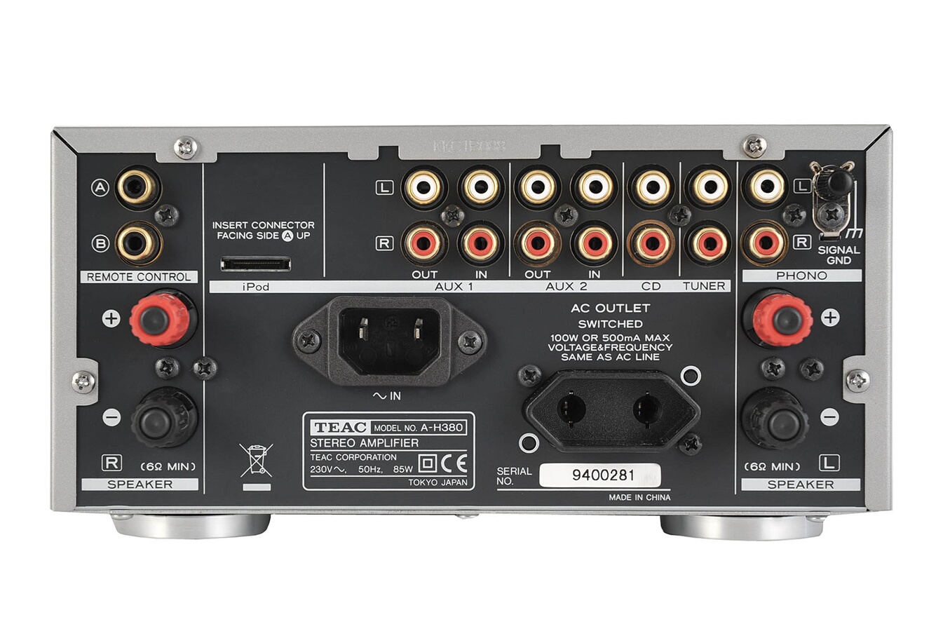 Amplificateur Teac AH380 ARGENT AH380 (3277097) Darty