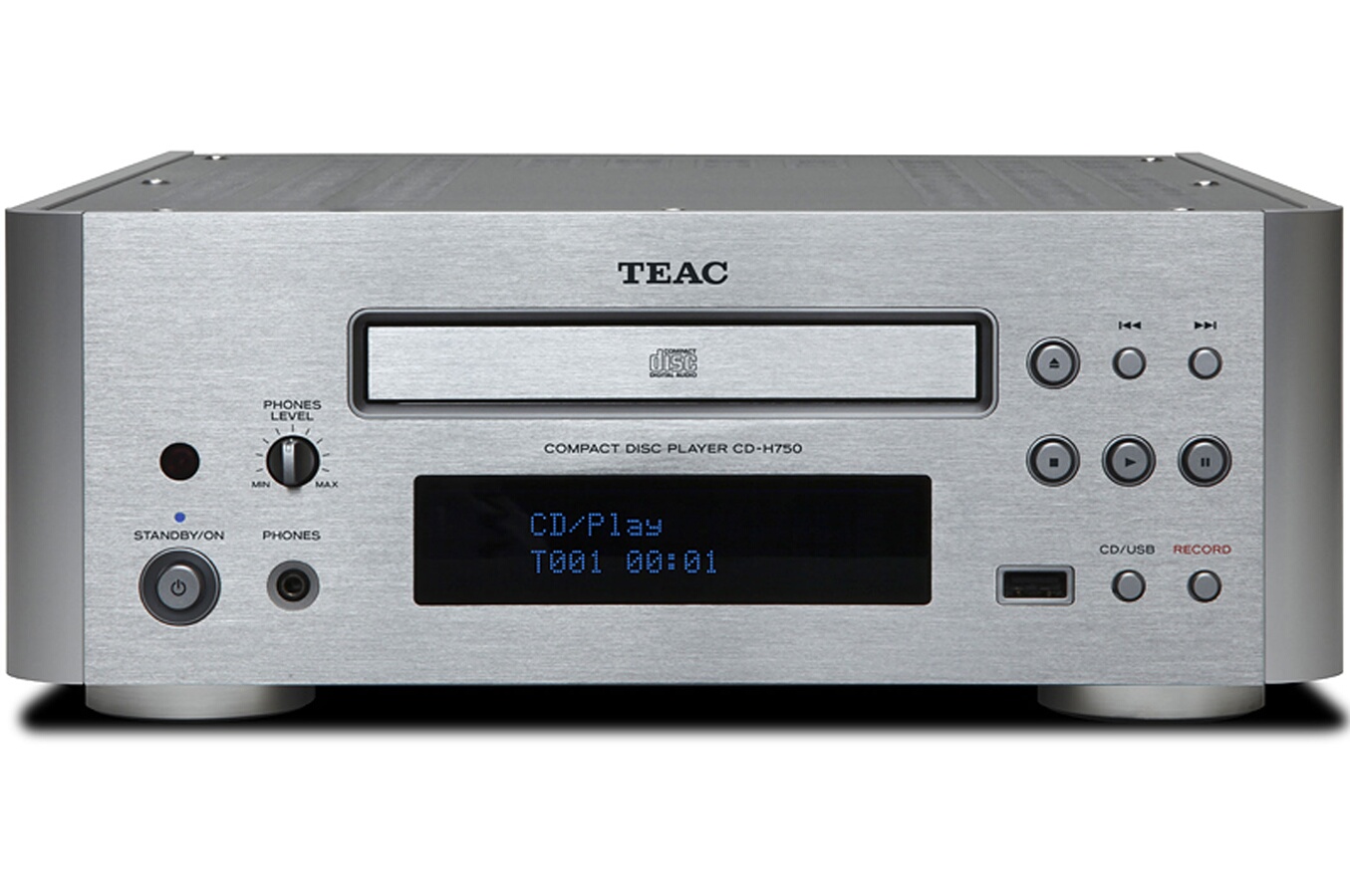 Lecteur Cd Teac Cdh S Silver Darty