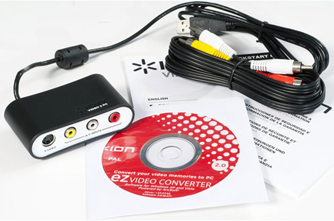 Enregistreur vidéo Ion VIDEO 2 PC VIDEO2PC (3210774) Darty