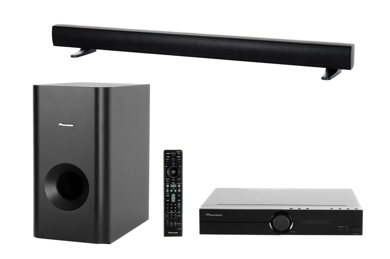 Barre de son Pioneer DCSSB314 DVD NOIR (3504611) Darty