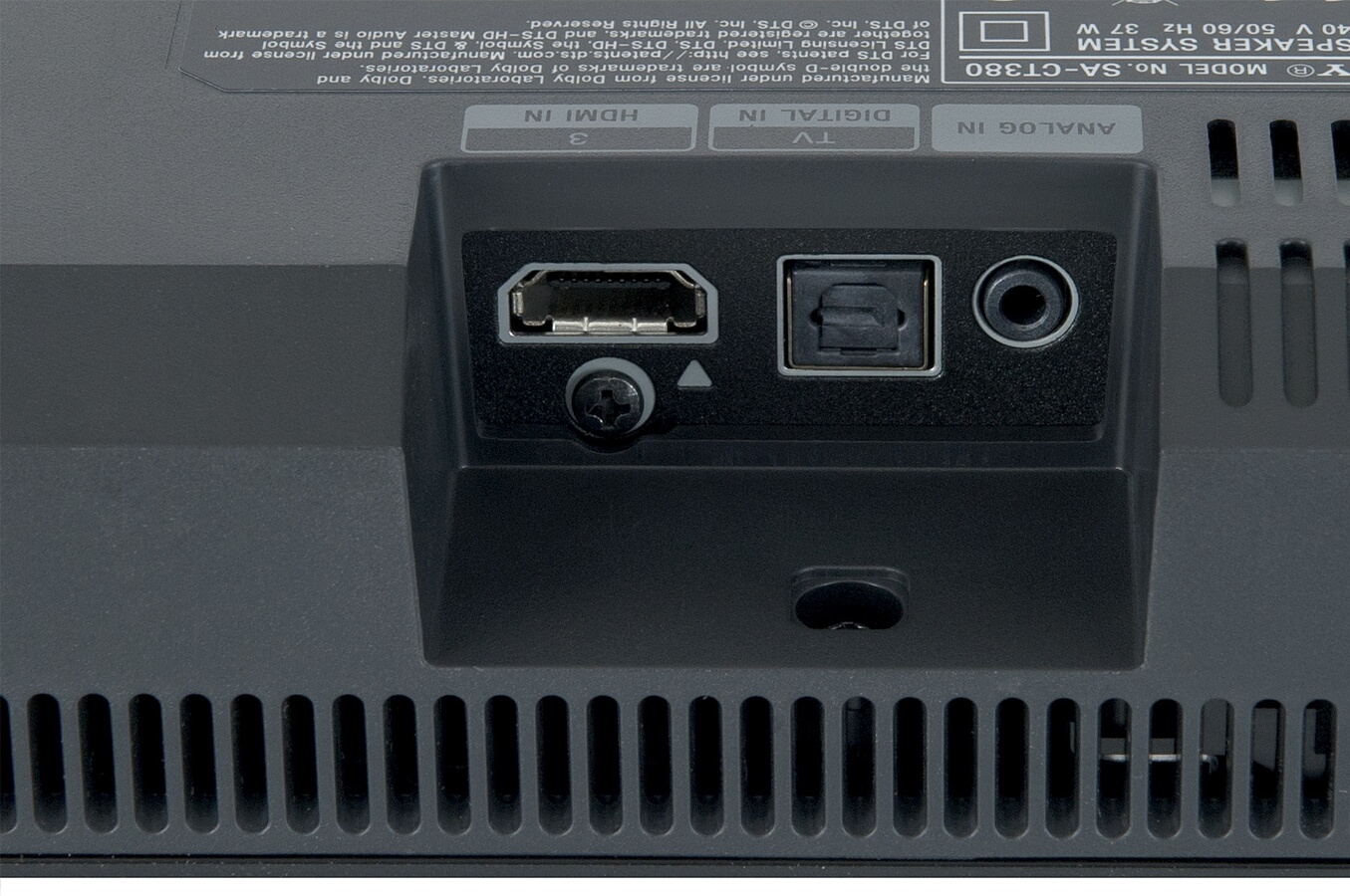 Barre de son Sony HTCT380 (4106539) Darty