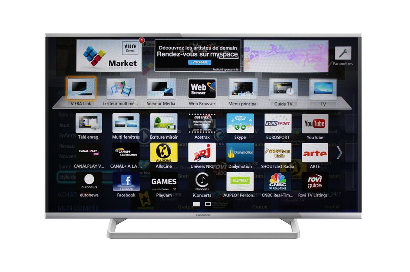 TV LED Panasonic TX 40AS640E SMART 3D 40as640e (4013190)