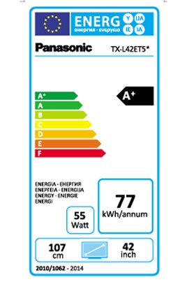 Panasonic TX-L42ET5E LED 3D