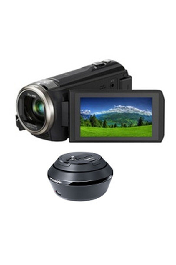 Caméscope numérique Panasonic HCV550 + STATION VWCTR1 (4000358) Darty