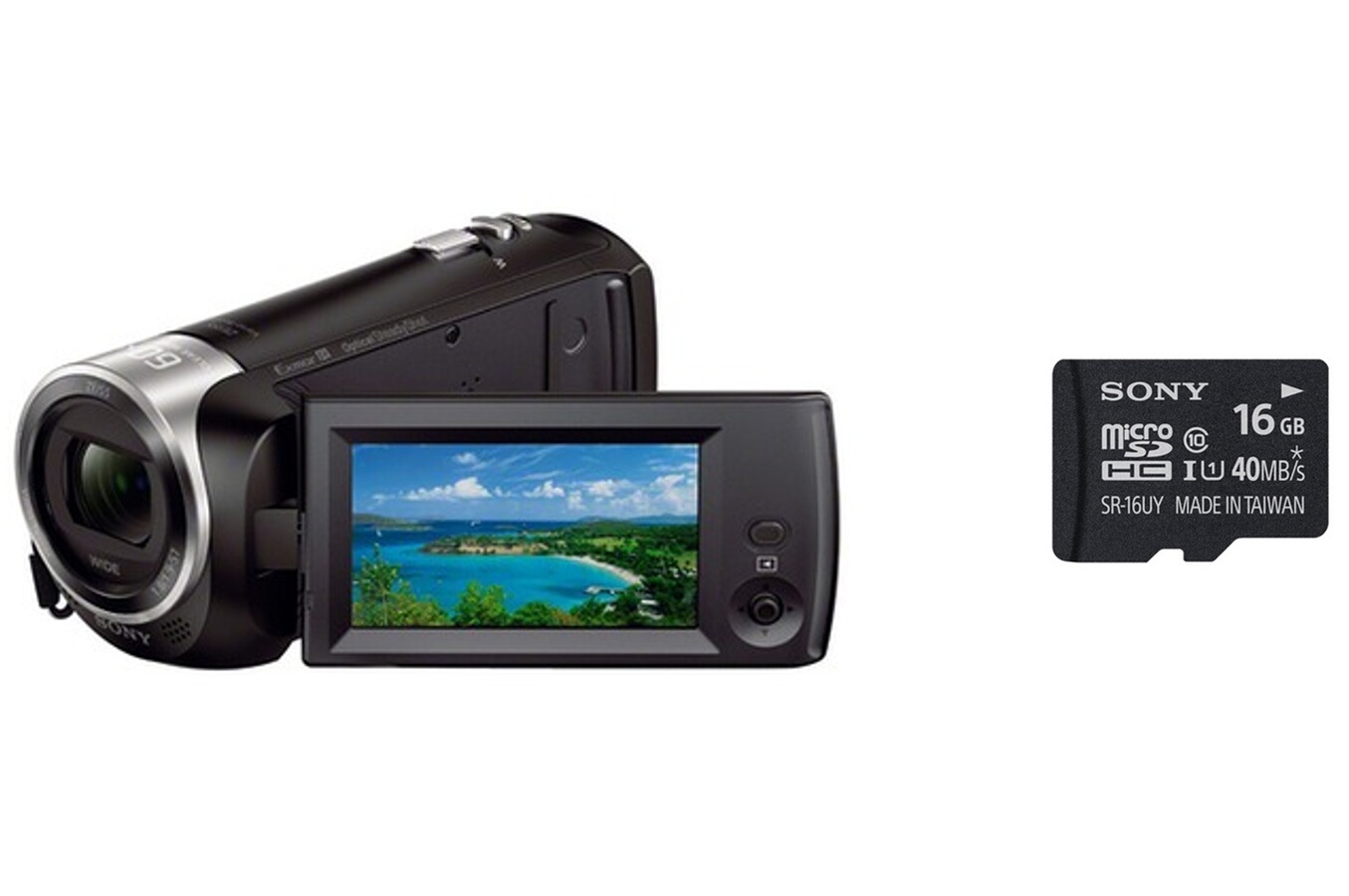 Caméscope numérique Sony HDR CX405 CARTE MICRO SD 16GO