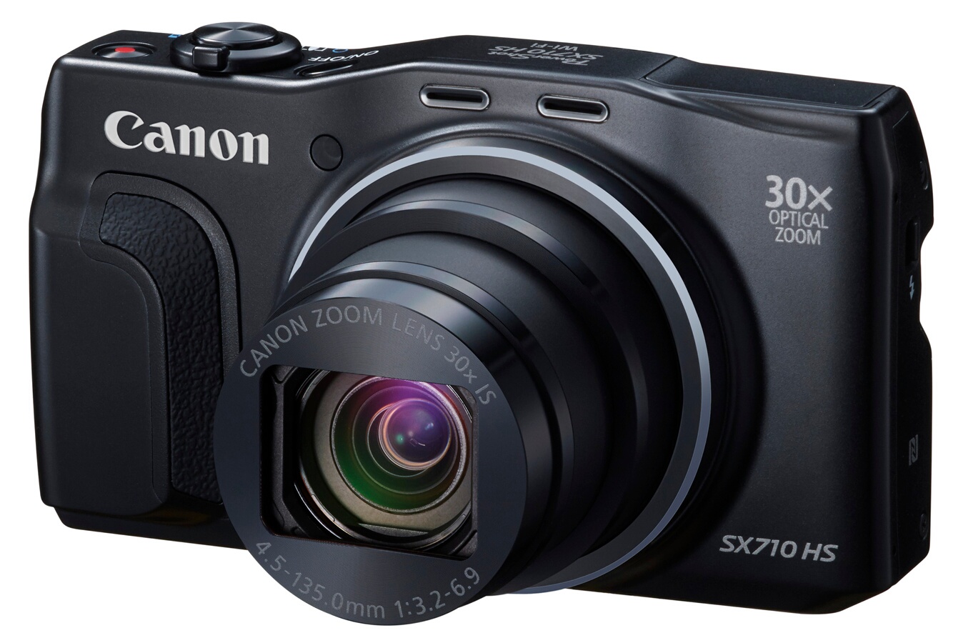 Appareil photo compact Canon PowerShot SX710 HS BLACK (4080378) Darty