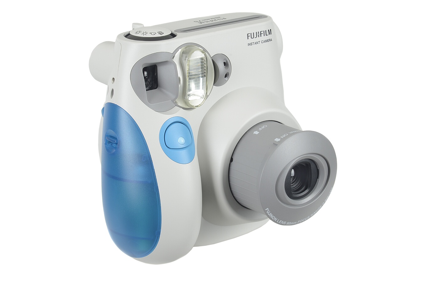 Appareil photo instantané Fujifilm INSTAX MINI 7S BLEUE (4037286) Darty