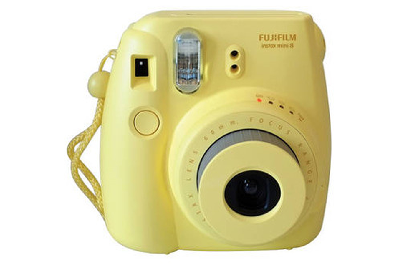 Appareil photo compact Fujifilm INSTAX MINI 8 JAUNE (4063465) | Darty