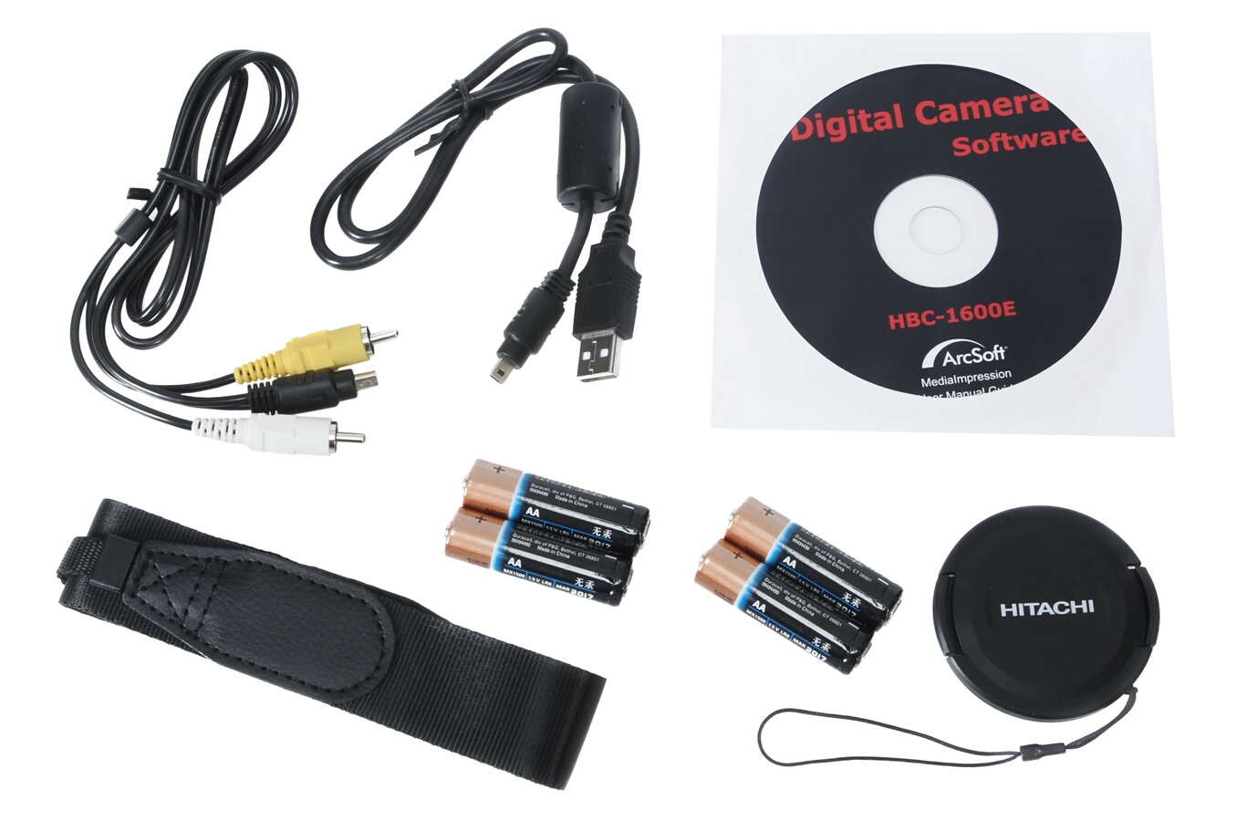 Appareil photo bridge Hitachi HBC1600E BLACK +Housse pour appareil