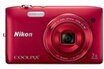 Nikon COOLPIX S3500 ROUGE / 50 pts