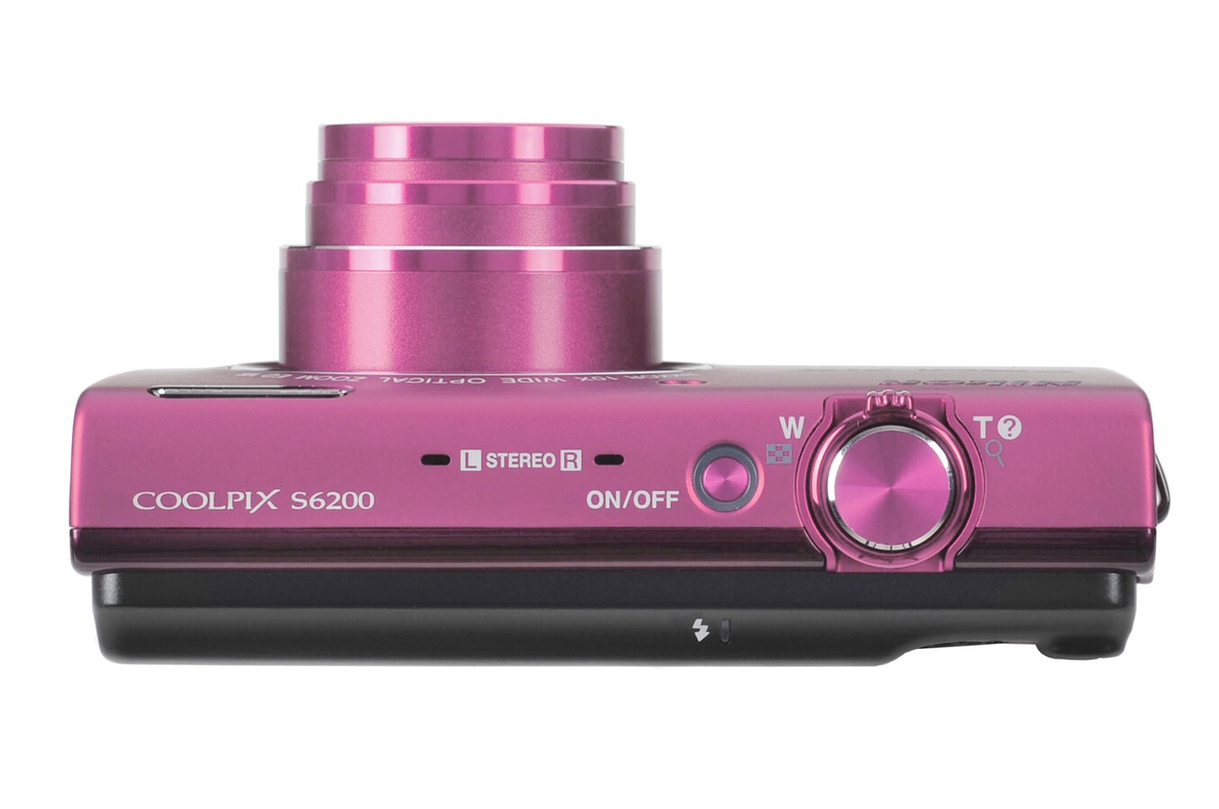 Appareil photo compact Nikon COOLPIX S6200 ROSE (1584596) Darty