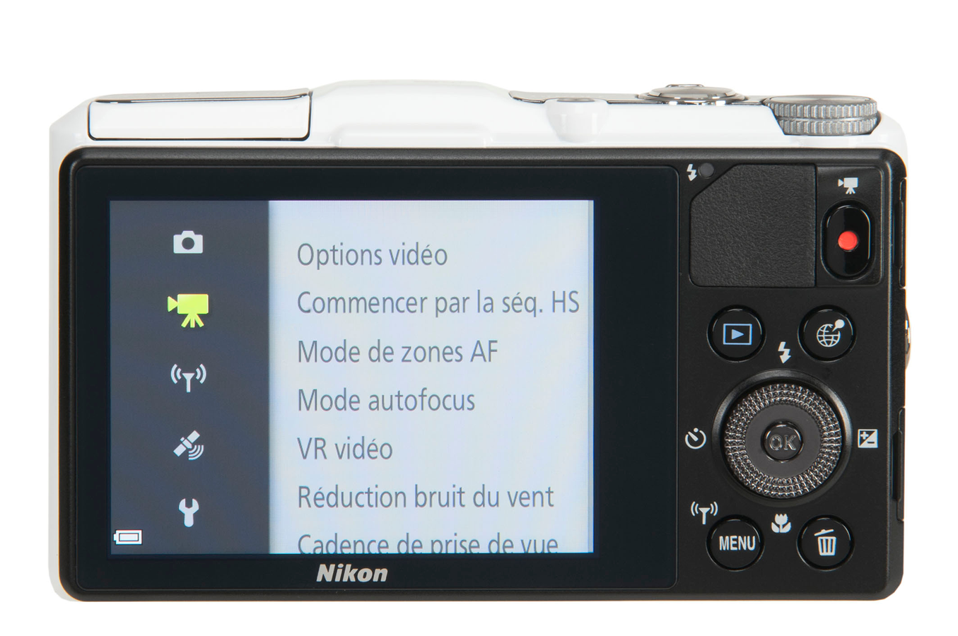 Appareil Photo Compact Nikon Coolpix S9700 Blanc 3857123 Darty