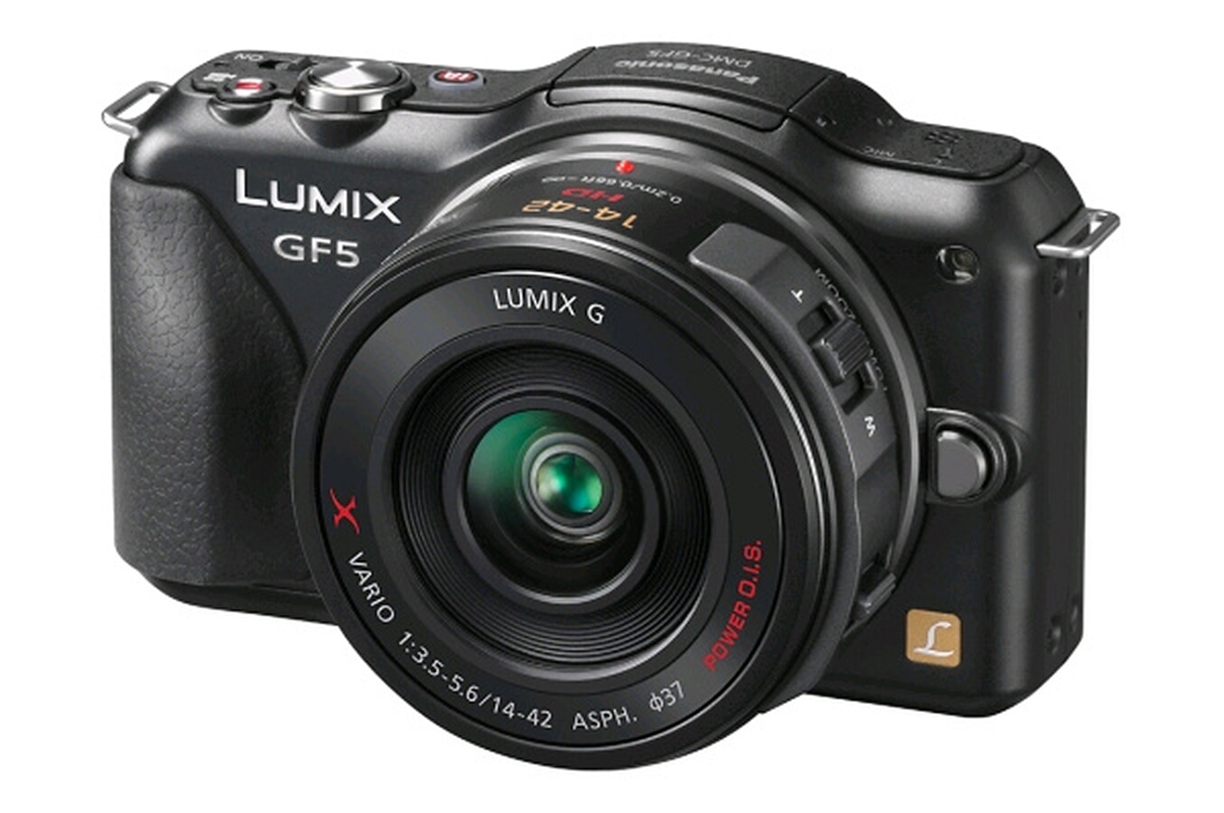 Appareil photo hybride Panasonic LUMIX DMC GF5 NOIR + 14 42 POWERZOOM