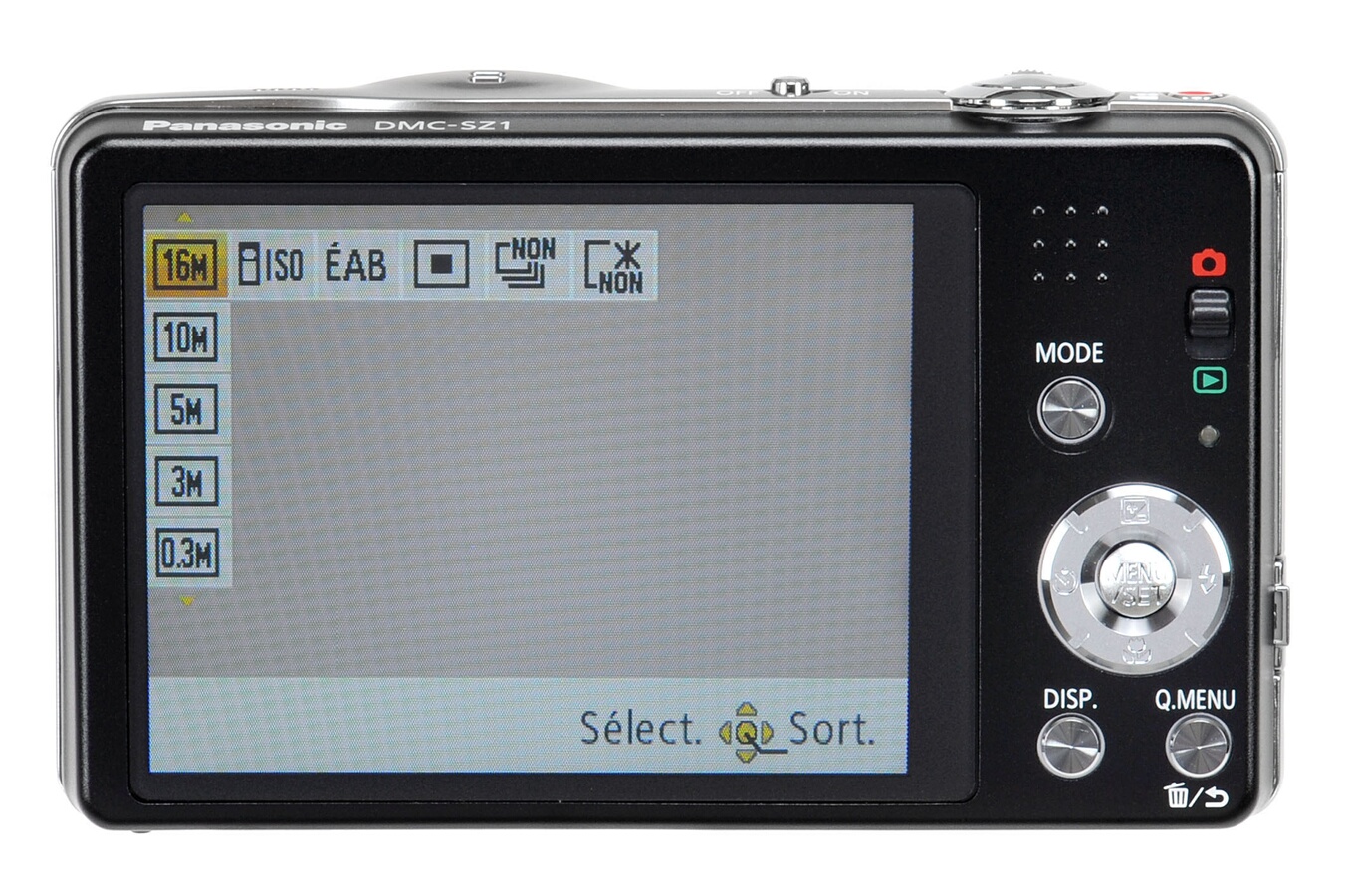 Appareil photo compact Panasonic LUMIX DMC-SZ1 NOIR + ETUI (3650472 ...