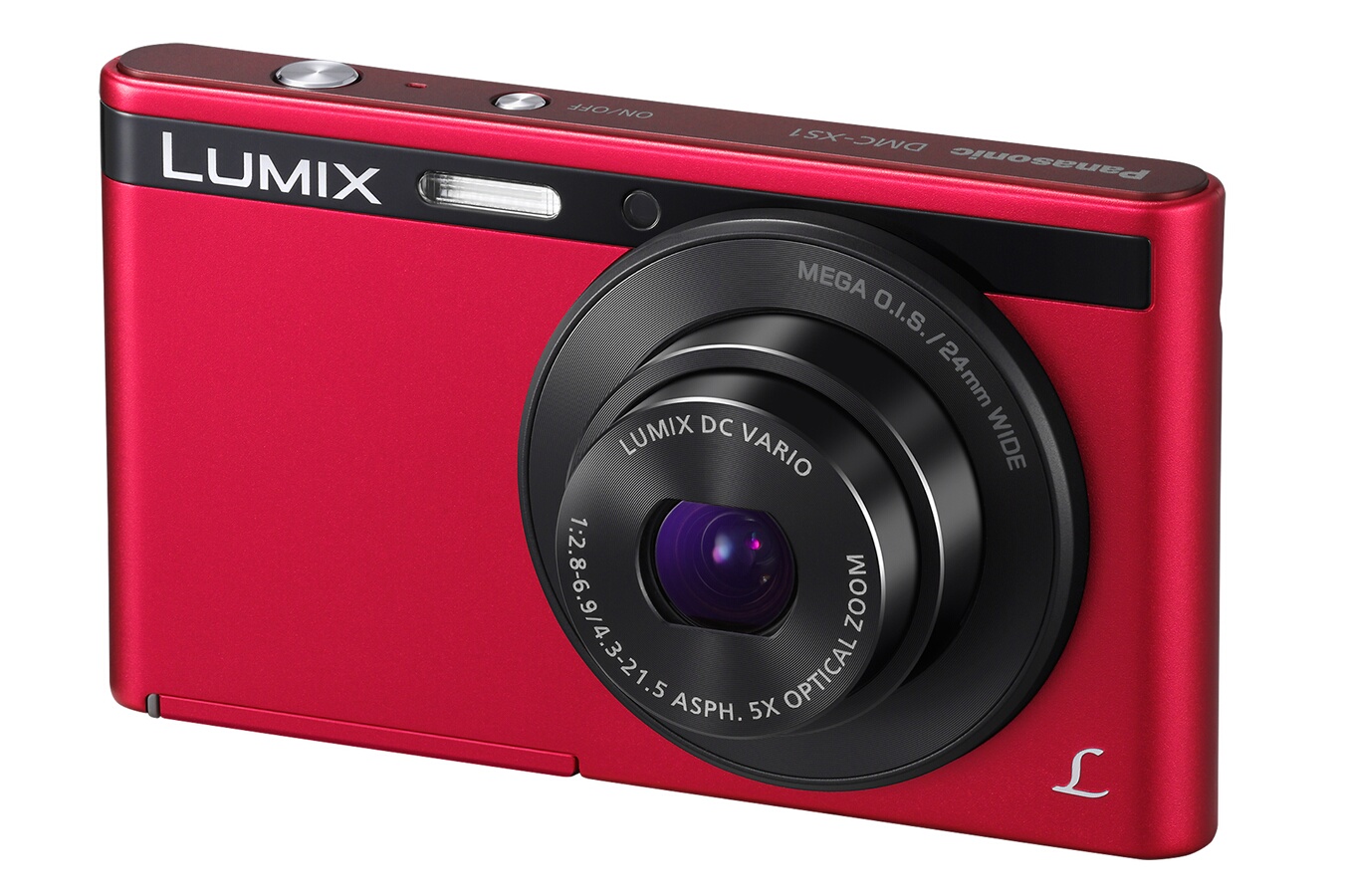 Appareil photo compact Panasonic LUMIX DMCXS1 ROUGE (3725618) Darty