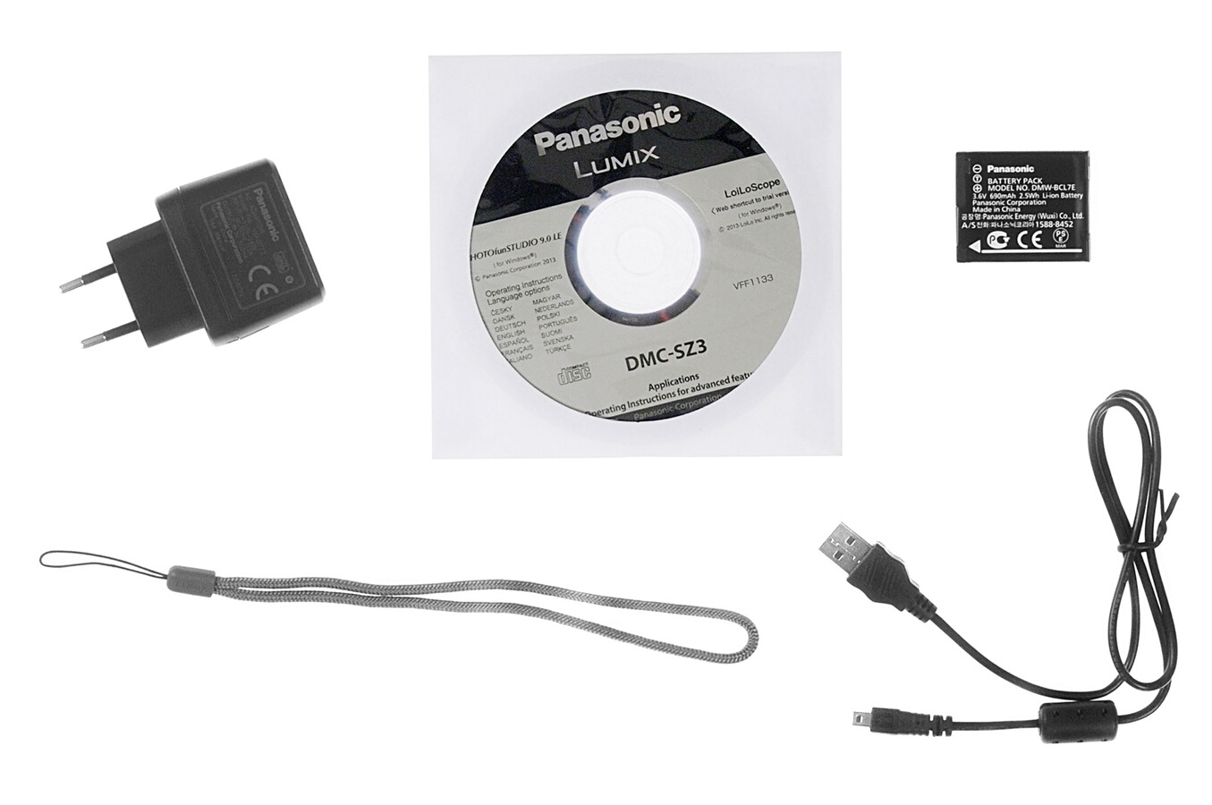Appareil photo compact Panasonic LUMIX DMC SZ3 +SD4GO (4020545