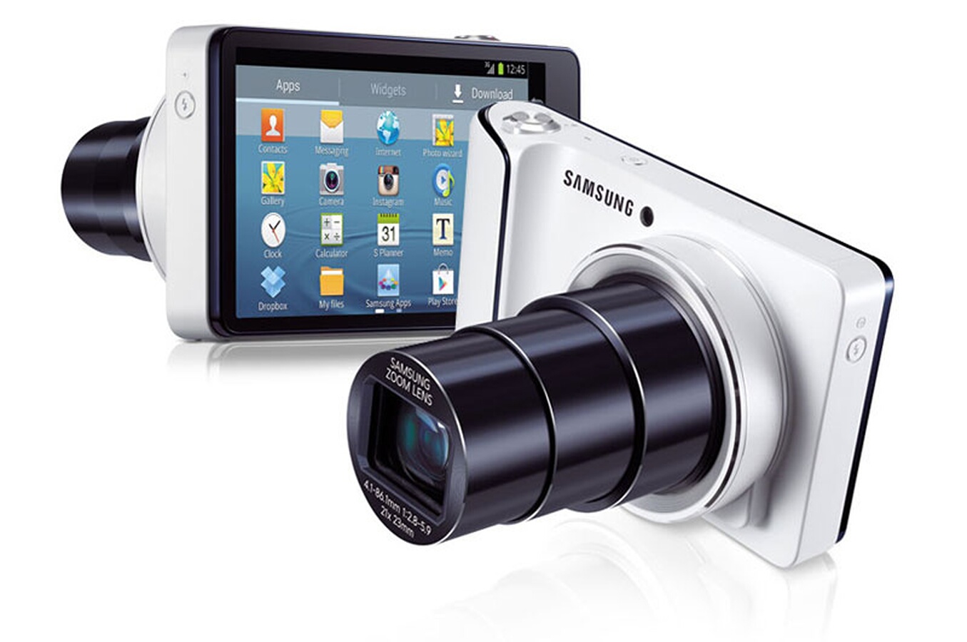 Appareil photo compact Samsung Galaxy Cam Blanc WiFi GALAXY CAM BLANC WIFI (3740412) Darty