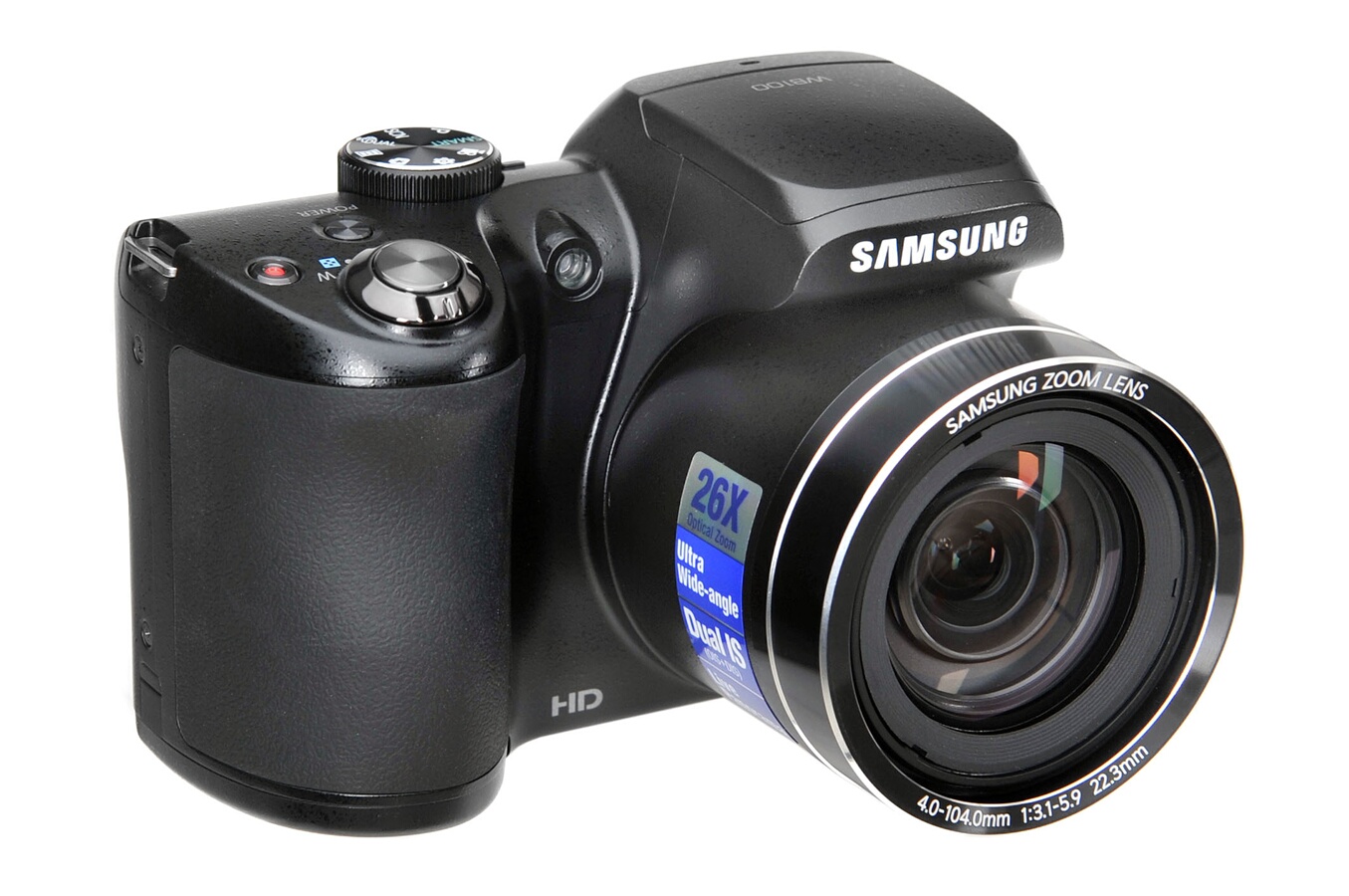 Appareil photo bridge Samsung WB 100 NOIR (3623440) Darty