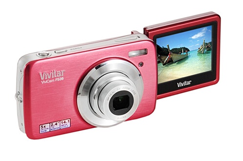 Appareil photo compact Vivitar VF536 ROUGE (3680673)