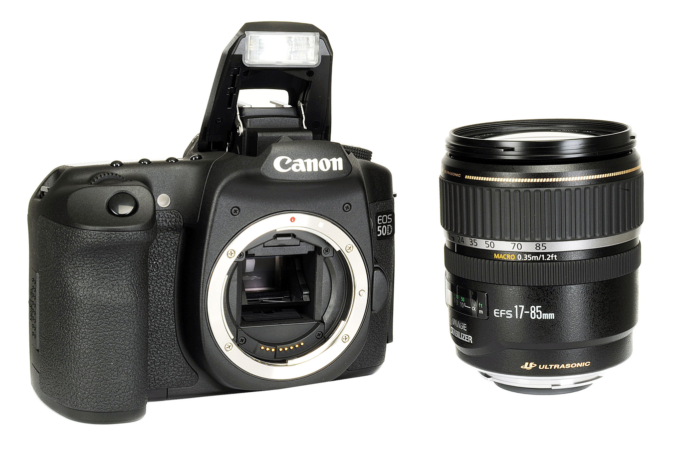 Reflex Canon EOS 50D + EF S 17 85 IS (2770202) | Darty