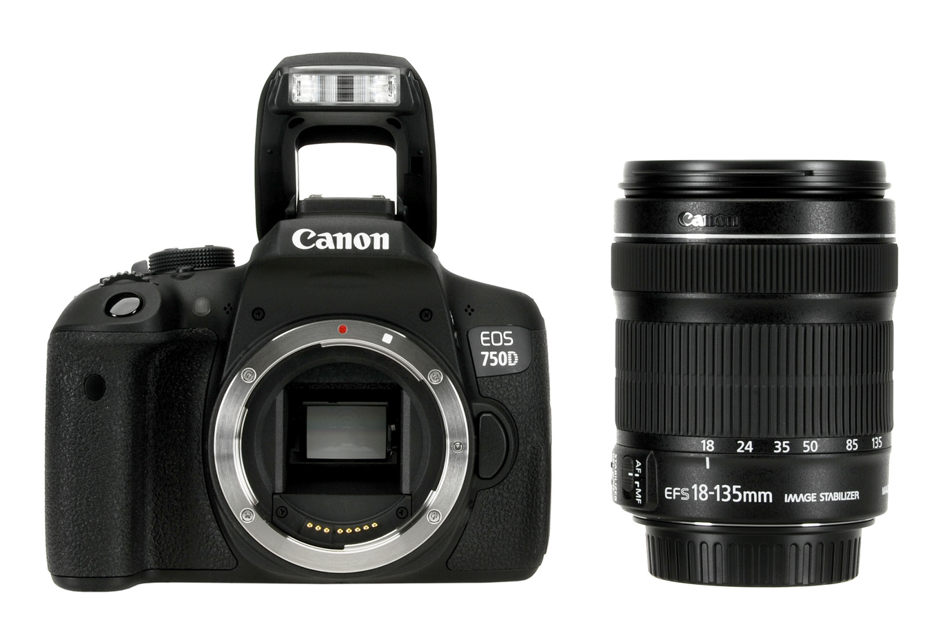 Reflex Canon EOS 750D + 18/135 IS STM (4097173)