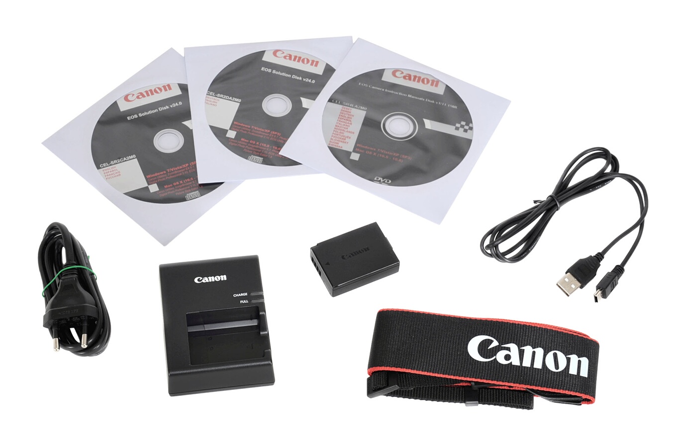 Reflex Canon EOS1100D + EF S 18 55 DC + EF 75 300 DC (1318152) | Darty