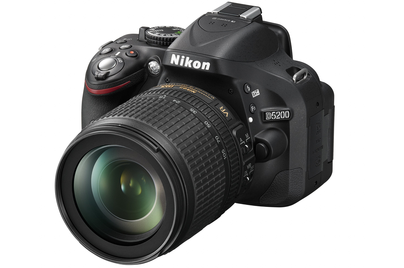 Reflex Nikon D5200 KIT + 18 105VR (1374656) | Darty
