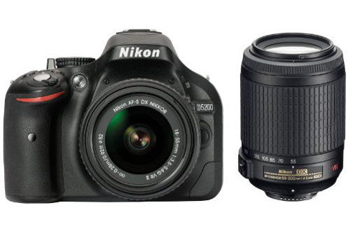 Nikon D5200 KIT18 55 VR II + 55 200 MM