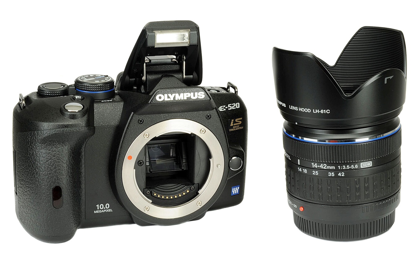Reflex Olympus E520 + 1442 E520+1442 (2748371) Darty