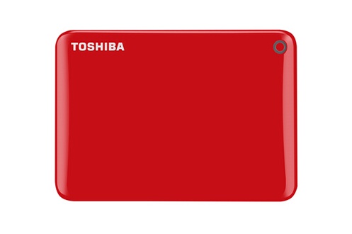 Disque dur USB 3.0 Toshiba STOR.E CANVIO - 2,5 pouces - 500 Go - Rouge
