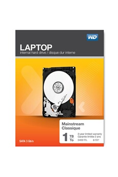 Disque dur interne Western Digital Laptop mainstream 1TO