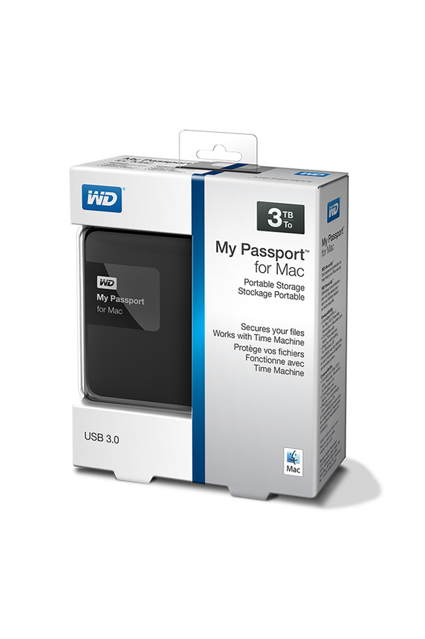 Disque dur externe Western Digital My Passport® for Mac 3To (4140249