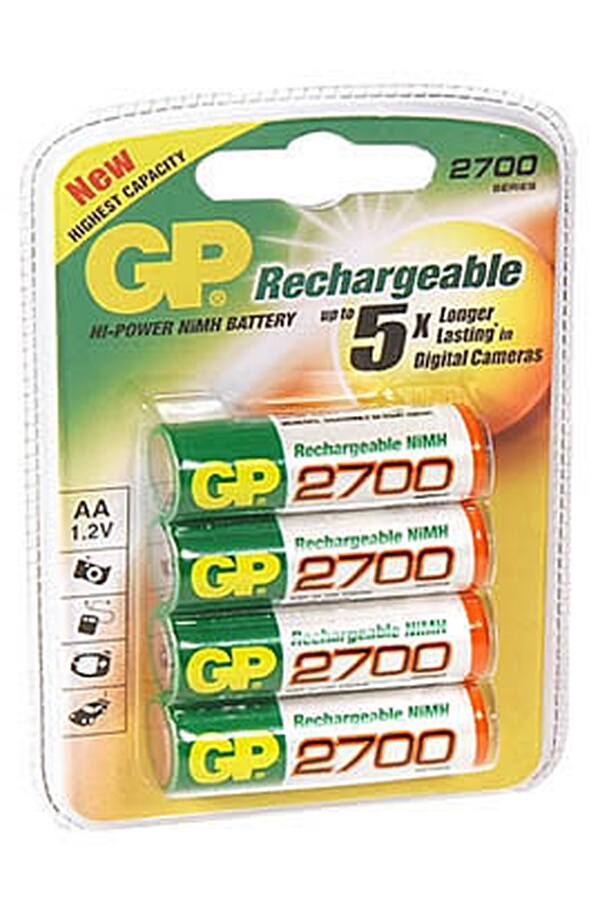 Pile rechargeable Gp NM2700 LR06 X4 NM2700R6 X4 (1148702) Darty