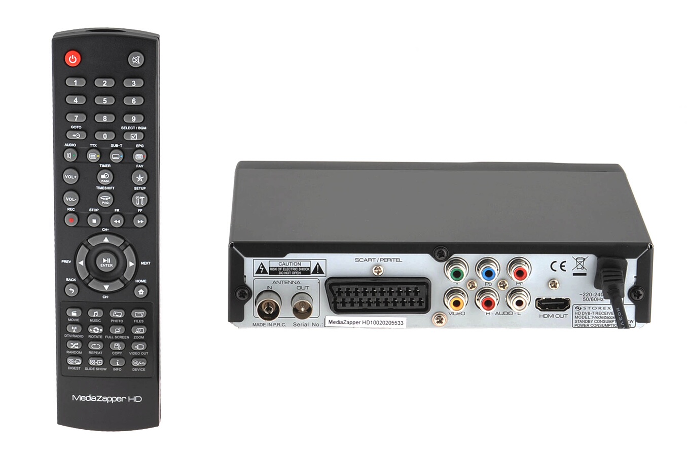 Passerelle multim&eacute;dia Storex MediaZapper HD TNT HD / HDMI TV15904