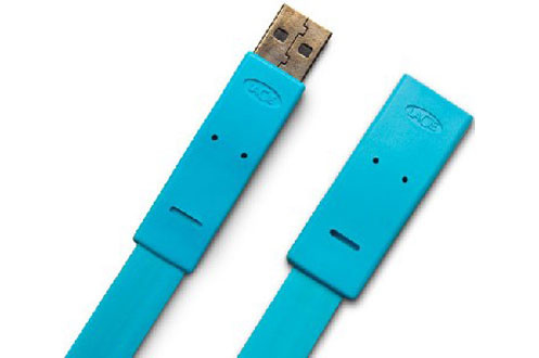 Câble USB Lacie USB Mâle/Mâle Plat 1,2M USBMâle/MâlePlat1,2M