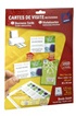 Avery Dennison CARTE DE VISITE X80