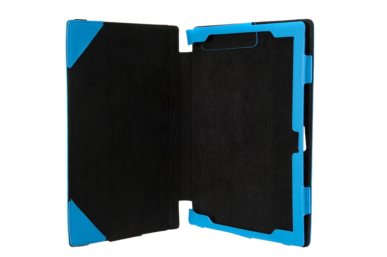 Factory Etui folio en simili cuir turquoise pour Surface Pro 3 12