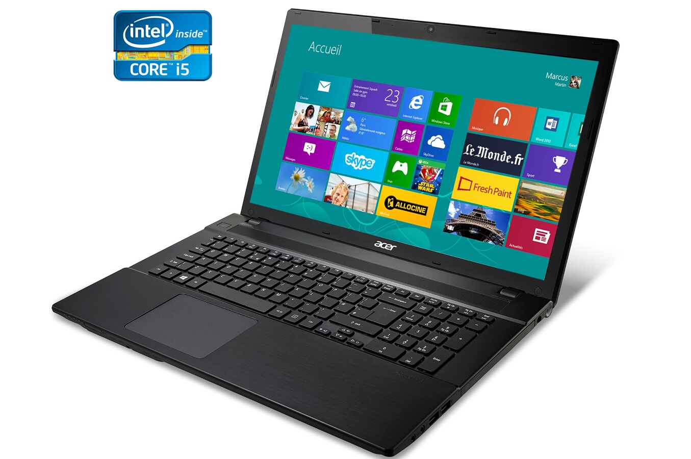 Acer Aspire V3 772g Intel Core I5 PC portable Acer ASPIRE V3-772G-54208G1TMAKK (3809633) | Darty