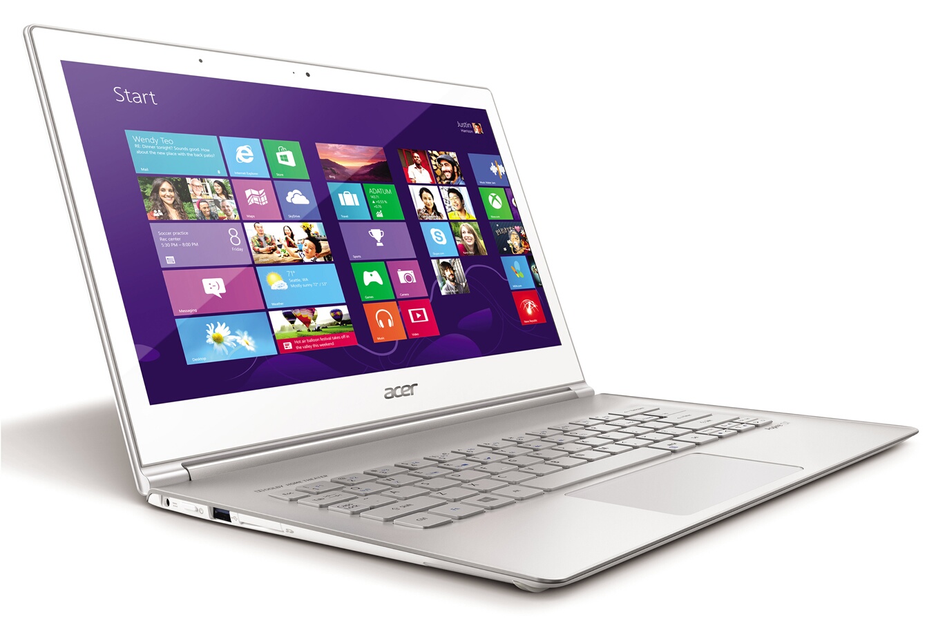 PC portable Acer Ultrabook™ ASPIRE S7-392-54208G12TWS (3807584) | Darty