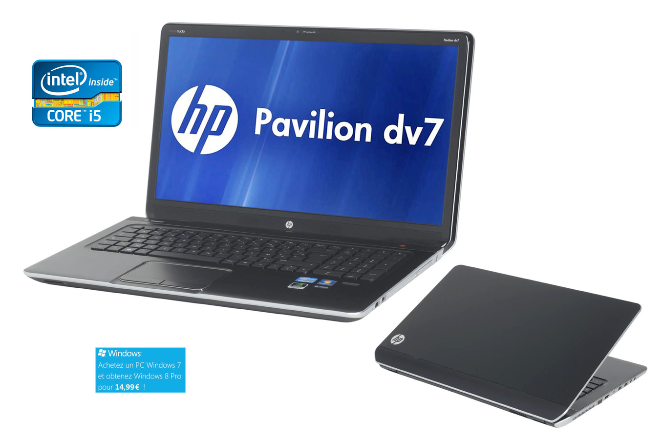 PC portable Hp PAVILION DV7 7162SF PAVILIONDV7 7162SF (3614778)