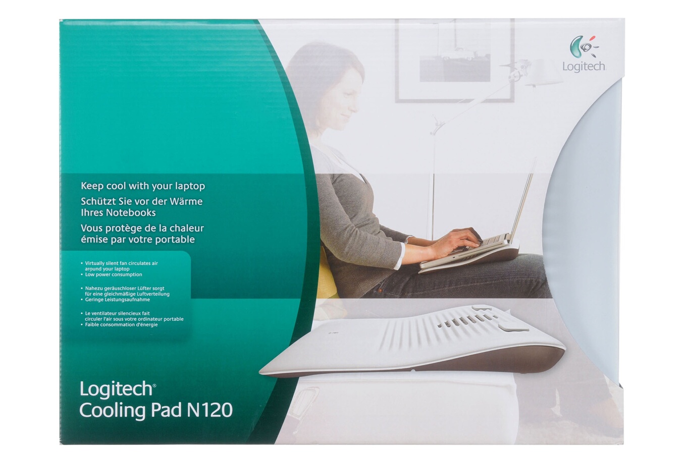 Support pour ordinateur Logitech COOLING PAD N120 COOLINGPADN120