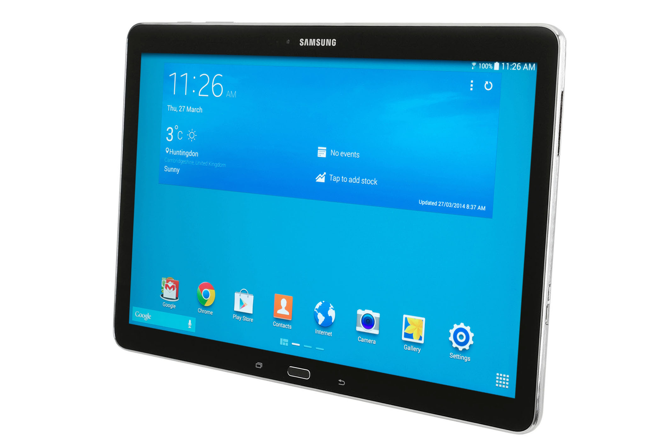 Tablette tactile Samsung GALAXY TAB PRO 10.1" NOIRE 16 GO GALAXY TAB