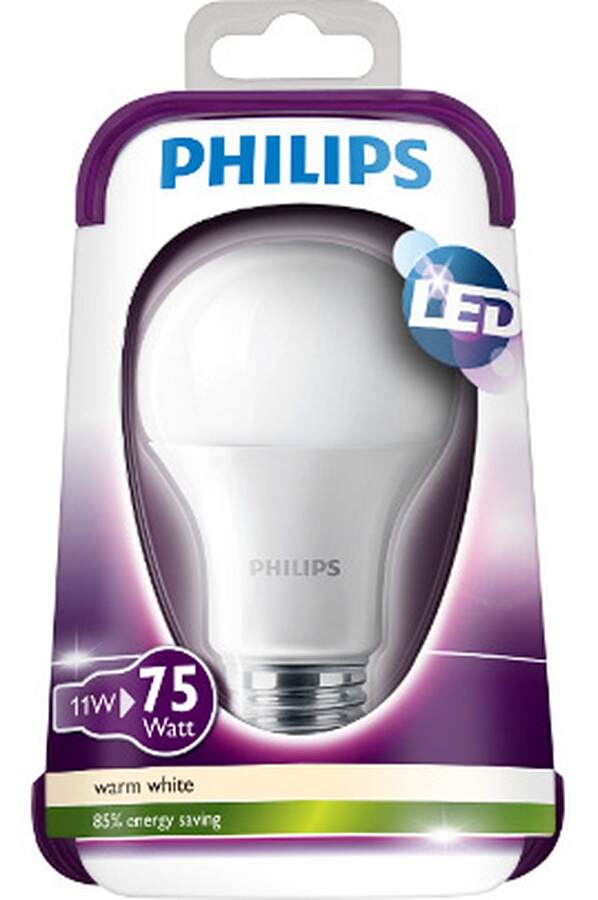 Ampoule LED Philips STANDARD 11W (75W) CULOT E27