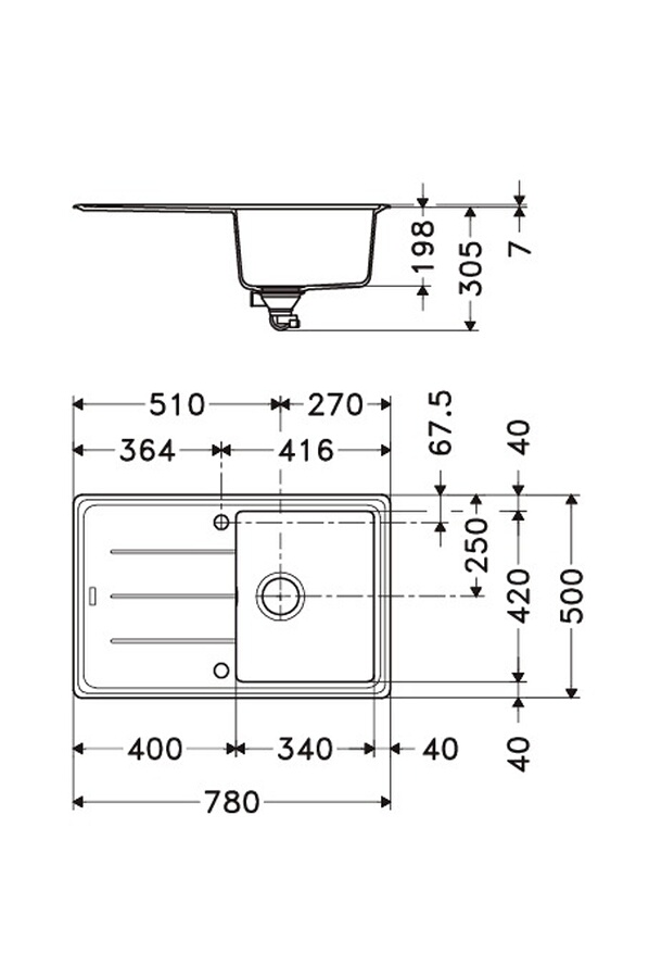 Franke BASIS BFG611 78 PLATINUM + MITIGEUR LOUNGE 024949 (4046722