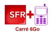 SFR Carré 6 Go avec mobile nu